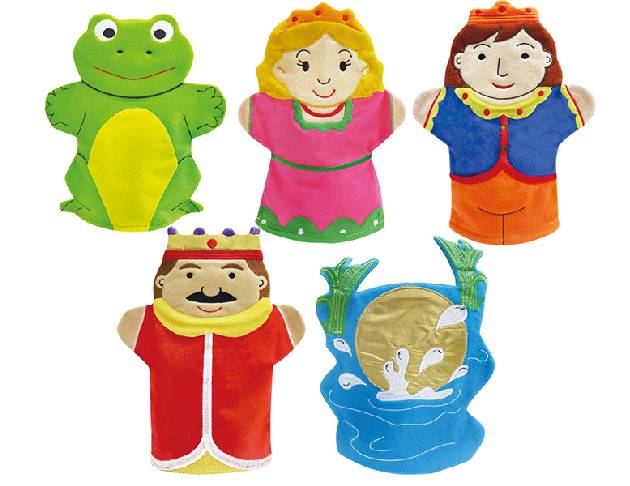 #12486-1 青蛙王子手套玩偶