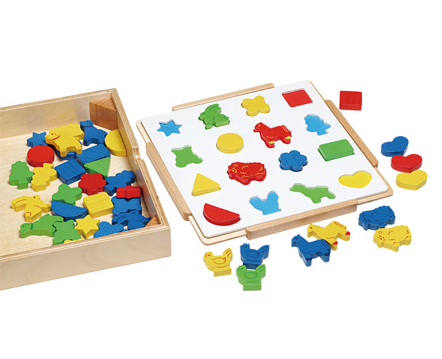 21525 顏色形狀配對盒