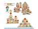 #649透光寶石積木(114pcs/組+4個櫸木盒子)