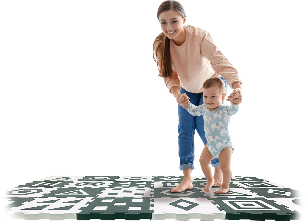 1208特厚黑白配益智學習墊